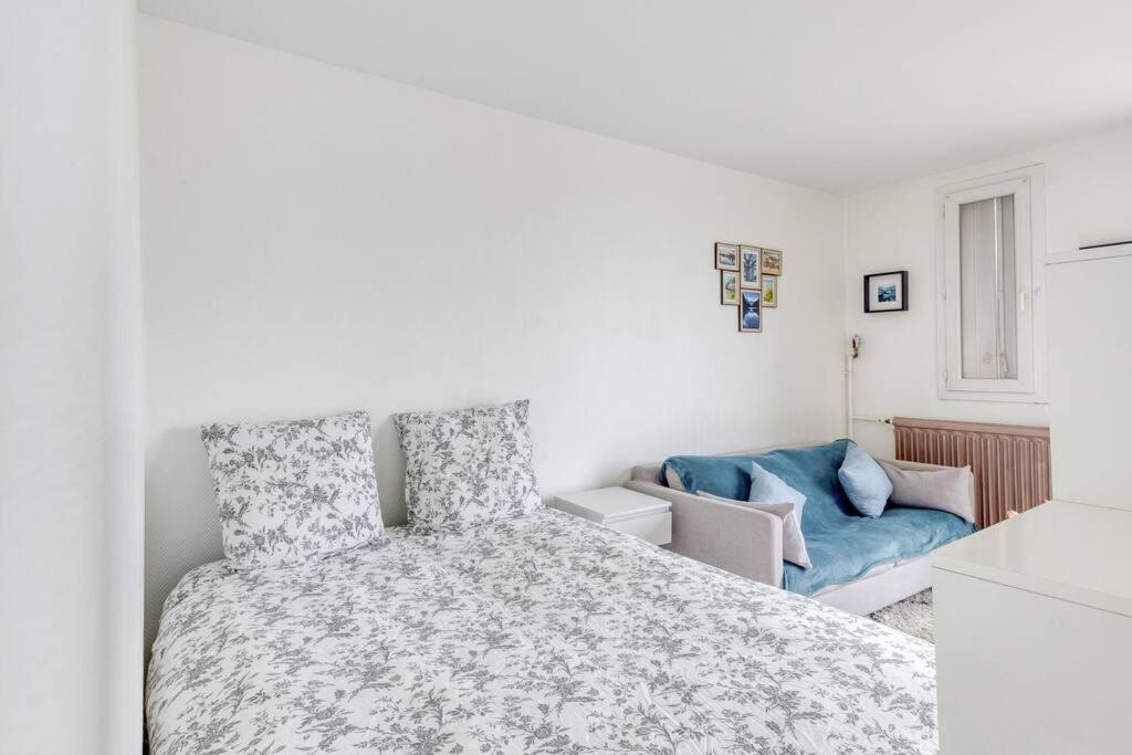 Studio Lumineux -15 Min De Paris La Garenne-Colombes Buitenkant foto