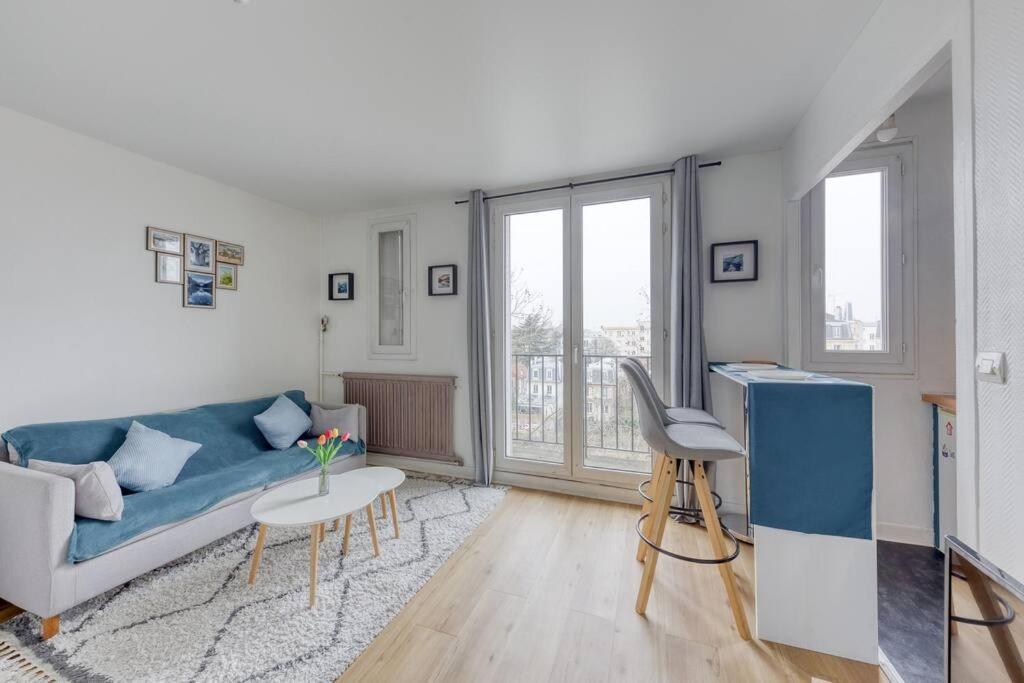 Studio Lumineux -15 Min De Paris La Garenne-Colombes Buitenkant foto