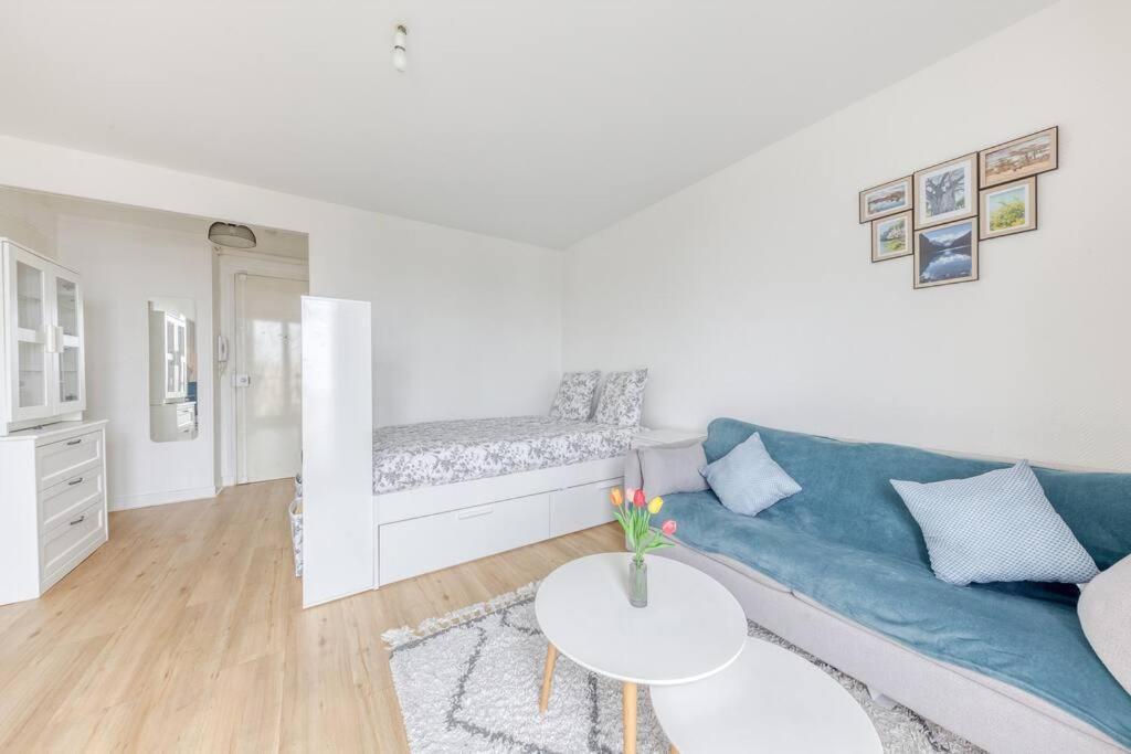 Studio Lumineux -15 Min De Paris La Garenne-Colombes Buitenkant foto